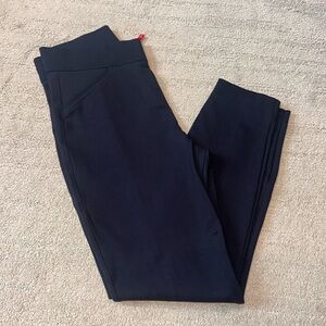 Spanx The Perfect Pant back seam skinny classic navy size Medium